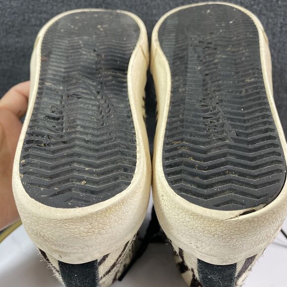 Vintage Havana High Top Gladice Zebra Stud Pink Sneakers Women’s 8 Zipper LaceUp - Picture 11 of 15